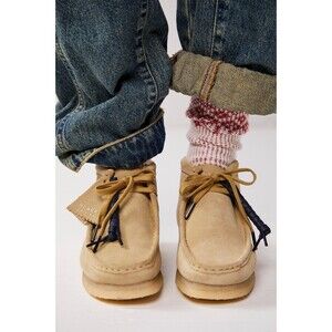 Clarks Tan Suede Moccasins for Women